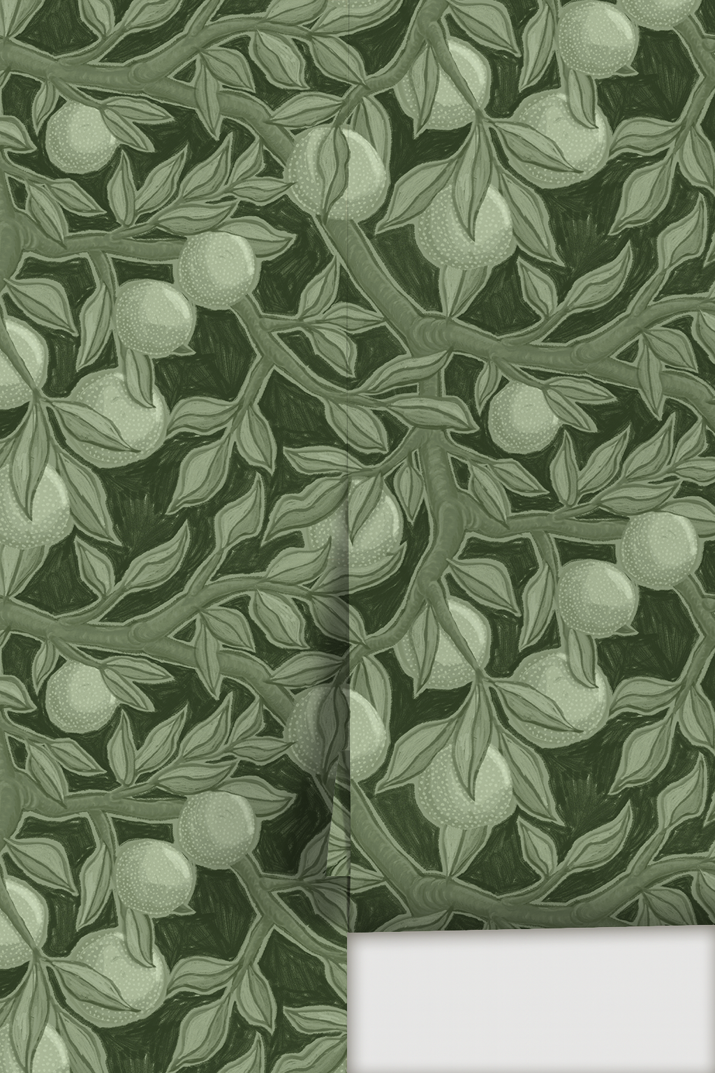 Valencia Grove Wallpaper, green