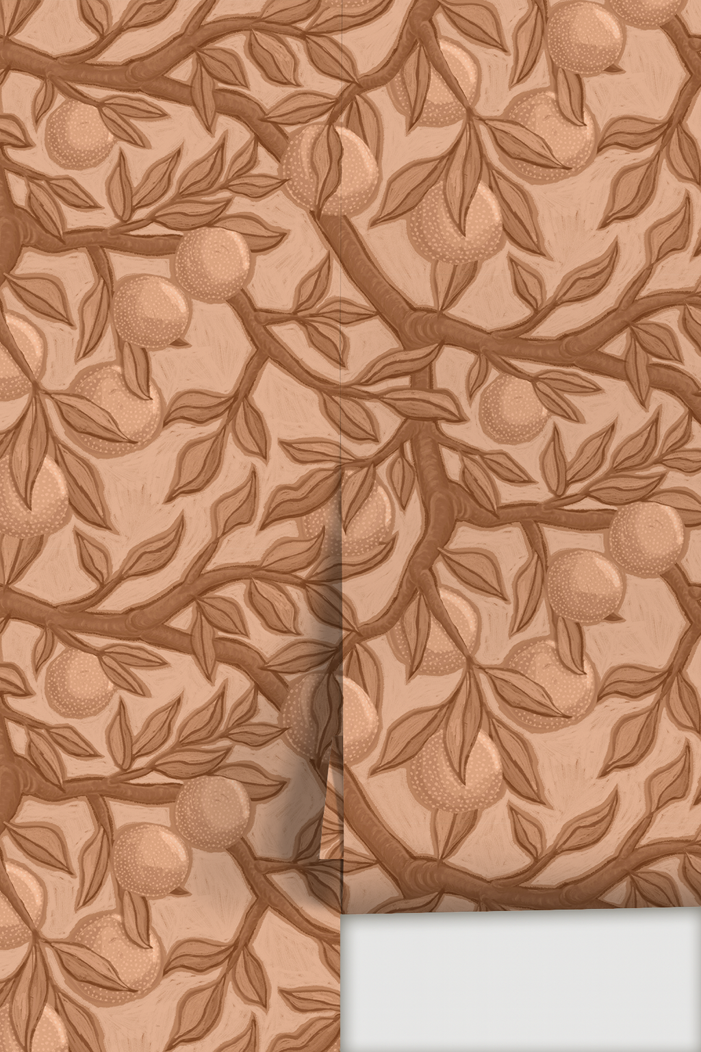 Valencia Grove Wallpaper, peach