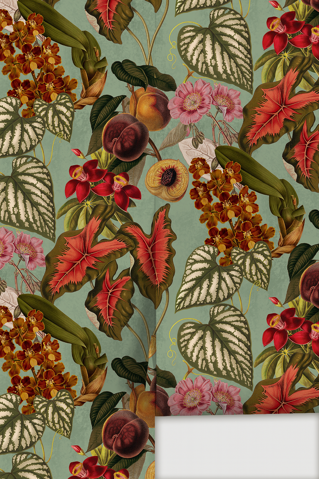 Cali Tropicale Wallpaper, mint