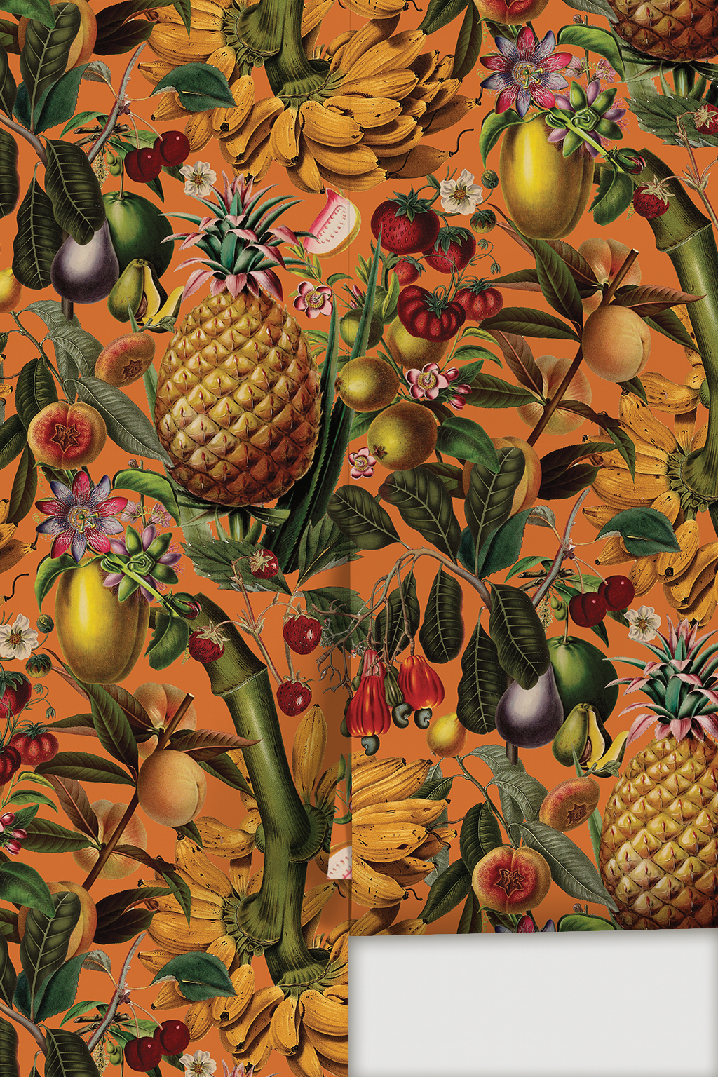 Juicy Fruit Wallpaper, orange