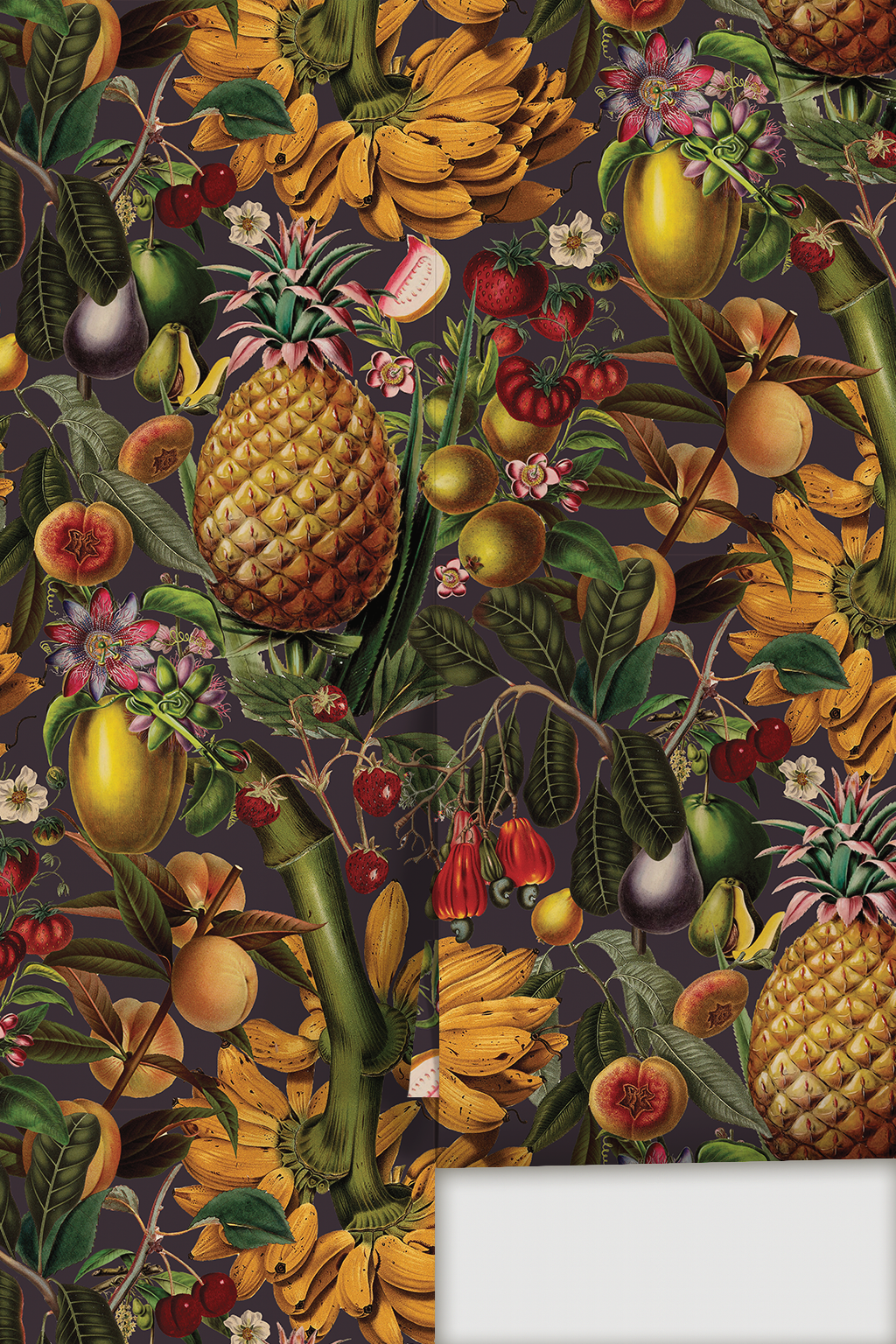 Juicy Fruit Wallpaper, plum