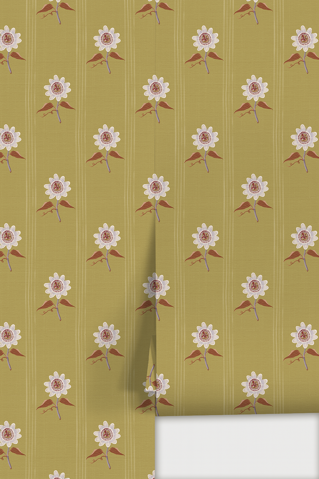 Lilikoi Lane Wallpaper, pistachio