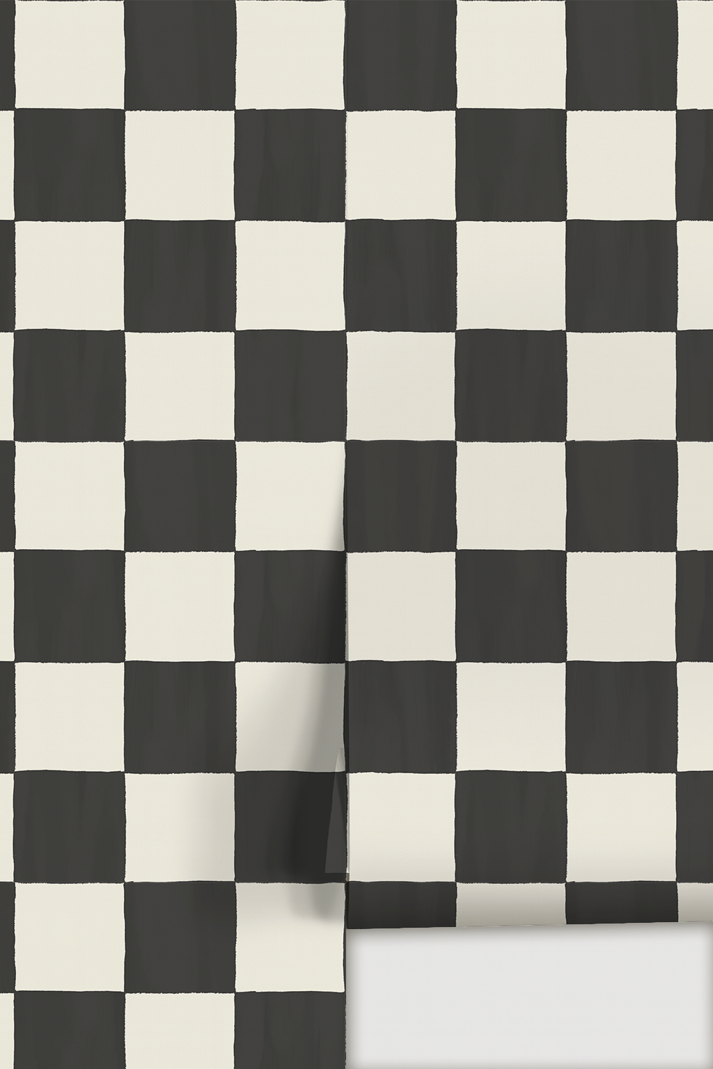 Checkers Wallpaper, black