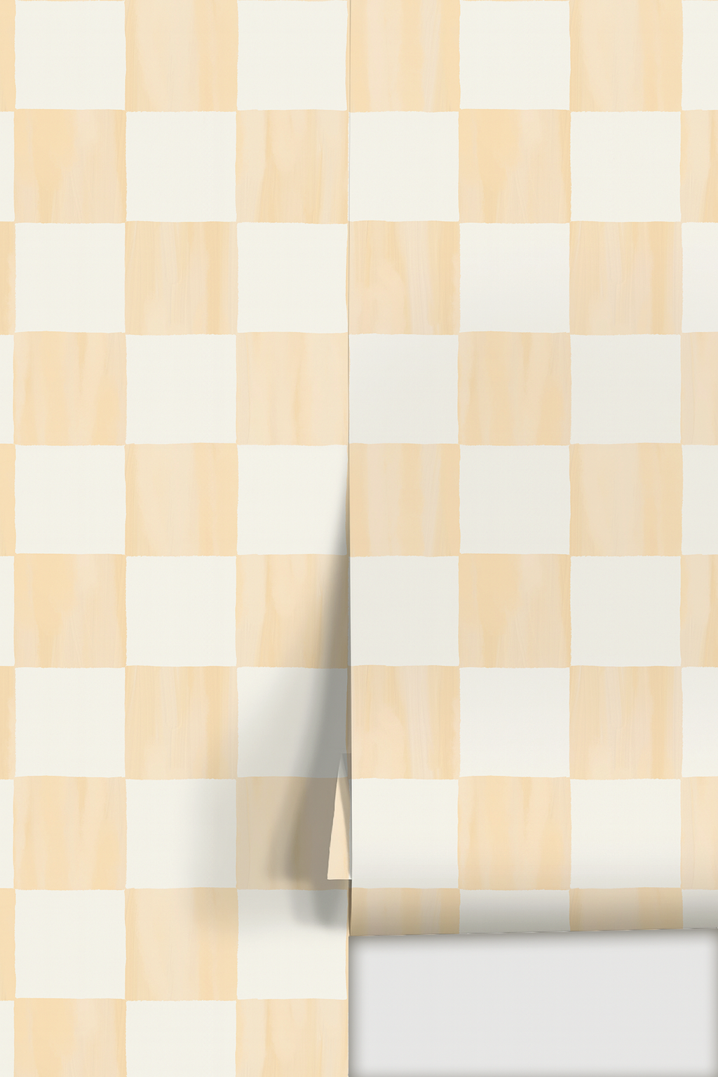 Checkers Wallpaper, peach